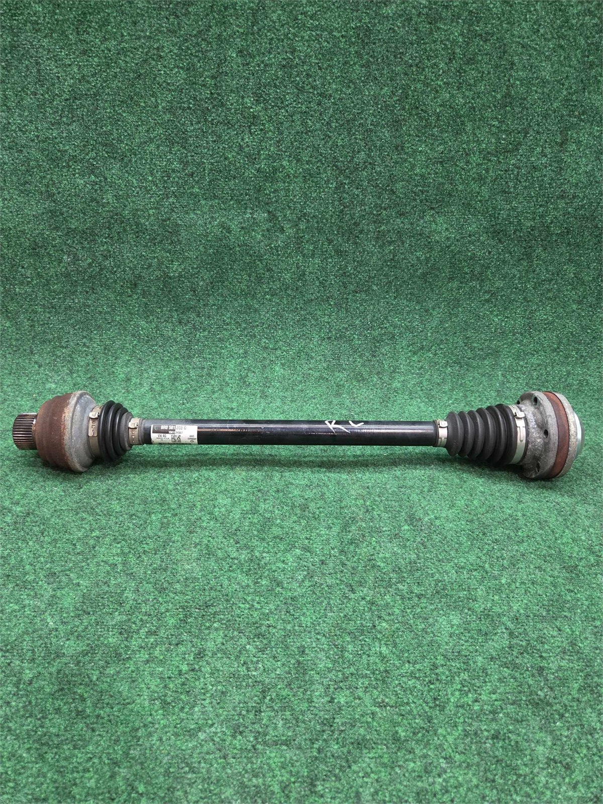 2016-2018 Audi A7 Left / Right Rear Drive Axle Shaft 146k Mls Oem 8r0501203c