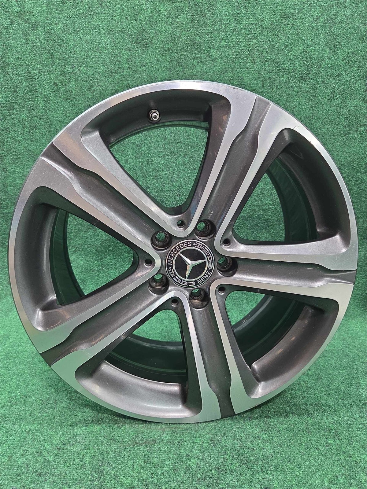 Wheel Mercedes Benz 5-spoke 8jx18 H2 Et 38 Oem A2534010700