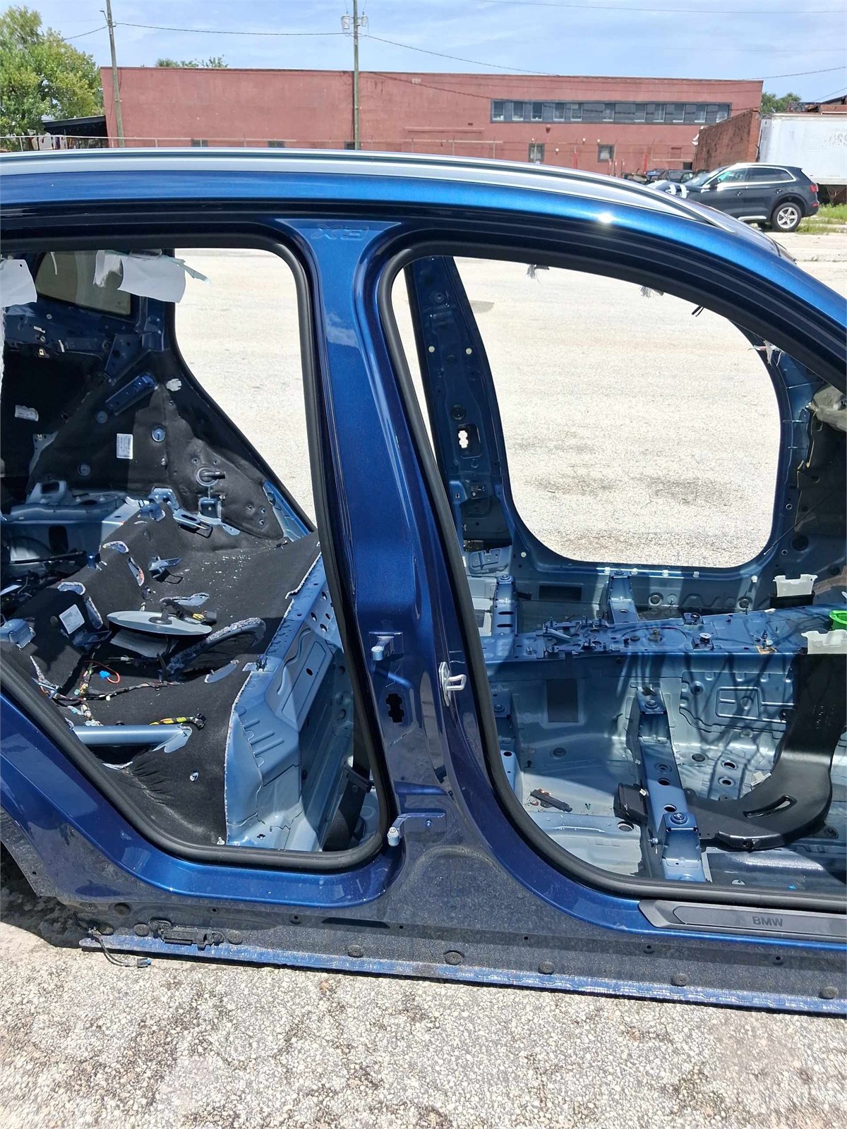 2018-2024 Bmw X3 Right Body B-pillar Phytonic Blue Met. Oem 41007494062