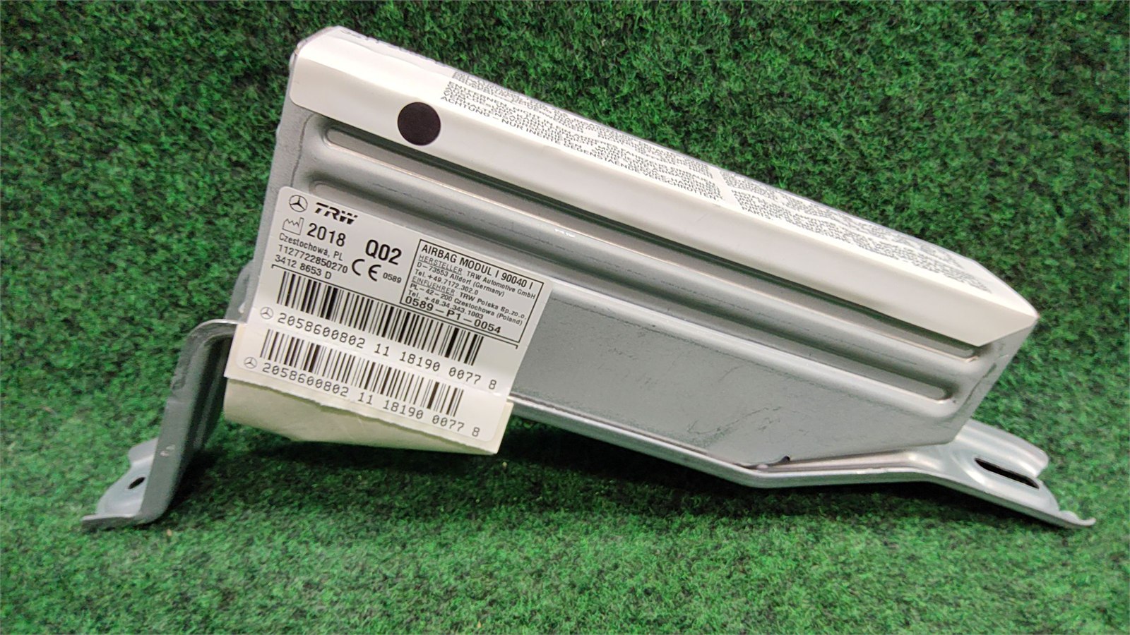 2015-2018 Mercedes Benz C300 Rear LH Left Door Sill Airbag OEM A2058600802