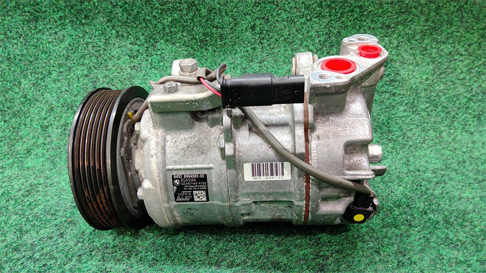 2019-2024 Bmw 330i A/c Compressor Incl.magnetic Coupling 59k Mls Oem 64526994082