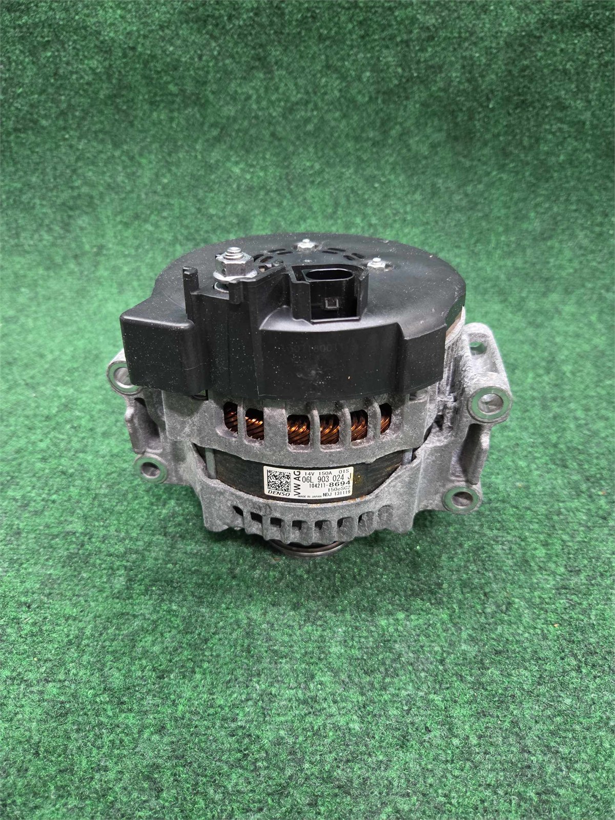 2020-2025 Audi A4 Alternator 150a 39k Mls Oem 06l903024j