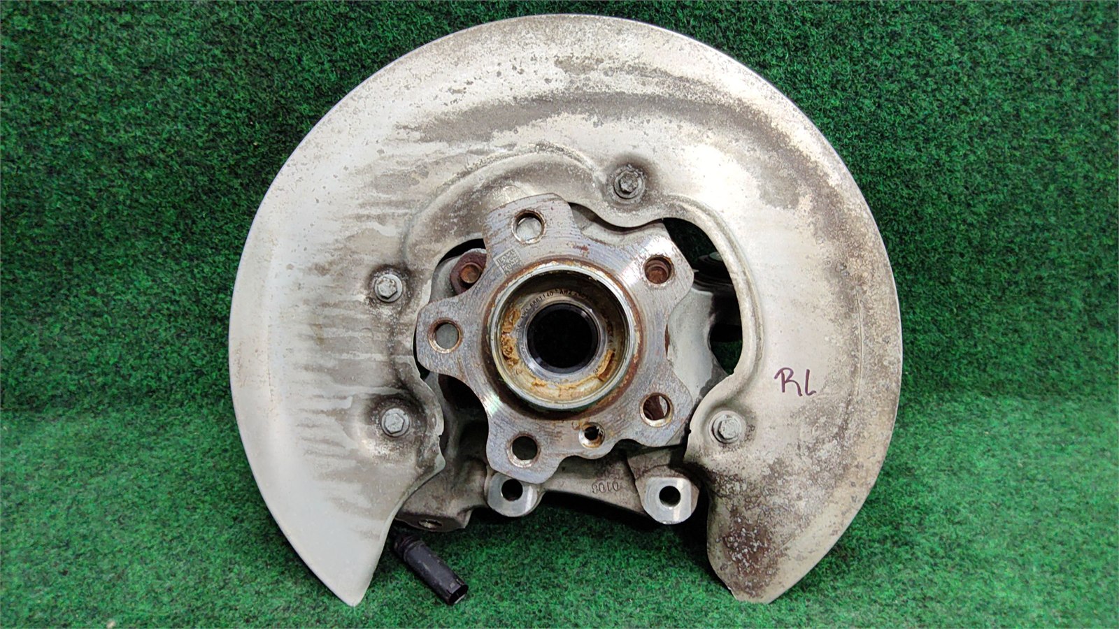 2019-2022 Bmw 330i Left Rear Wheel Knuckle 76k Mls Oem 33306878621 / 31202408656