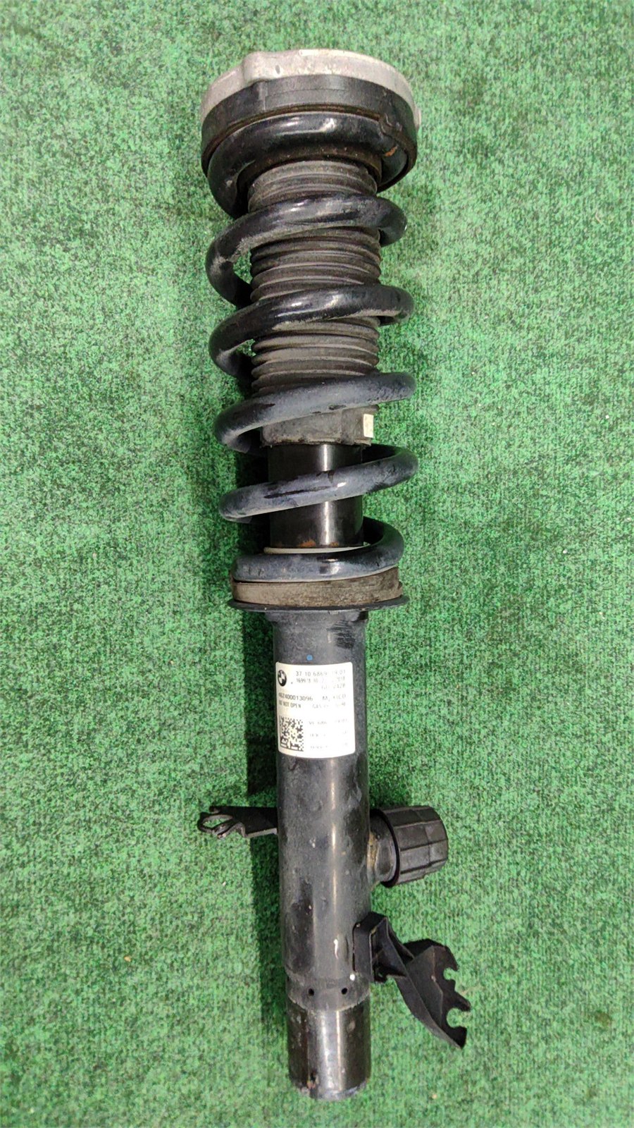 LH 2019-2023 BMW X5 Spring strut front left VDC 63k mls OEM 37106869019