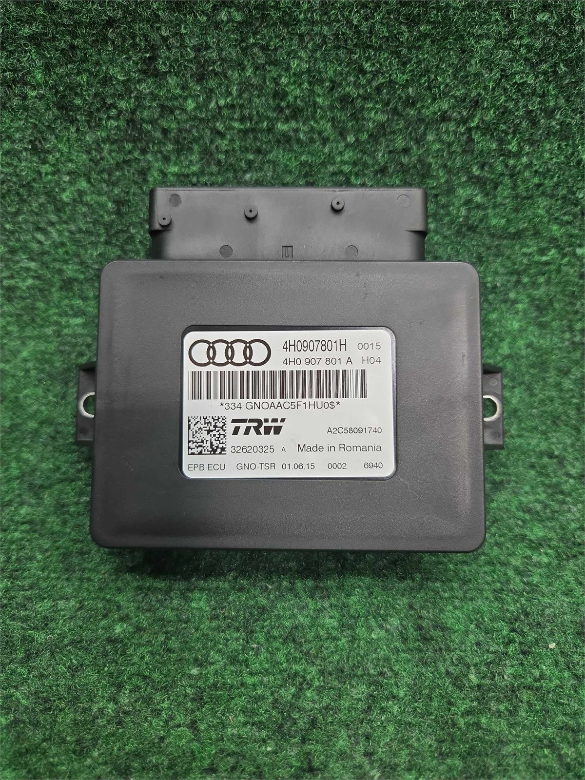 2016-2018 Audi A7 Quattro Electro Mechanic Parking Brake Unit Oem 4h0907801h