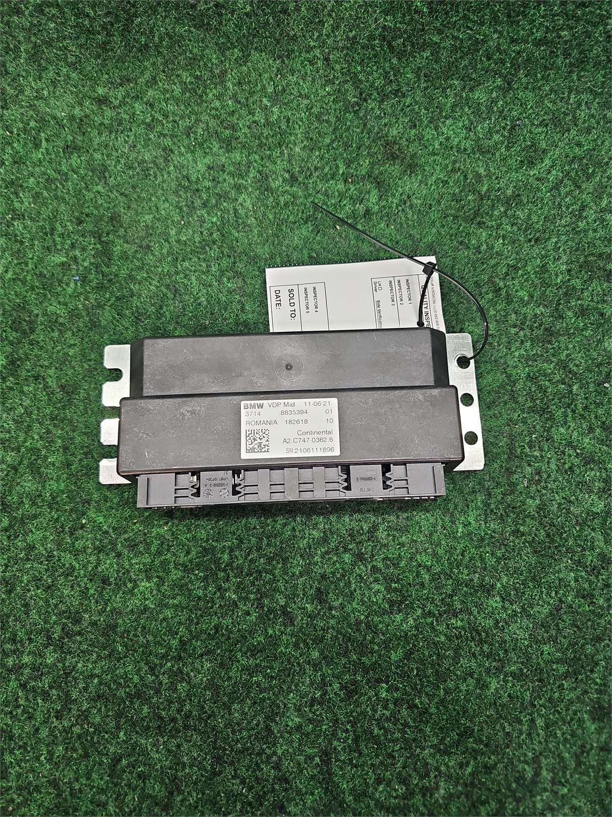 2018-2024 BMW X5 Active Suspension VDP Control Module OEM 37148867451