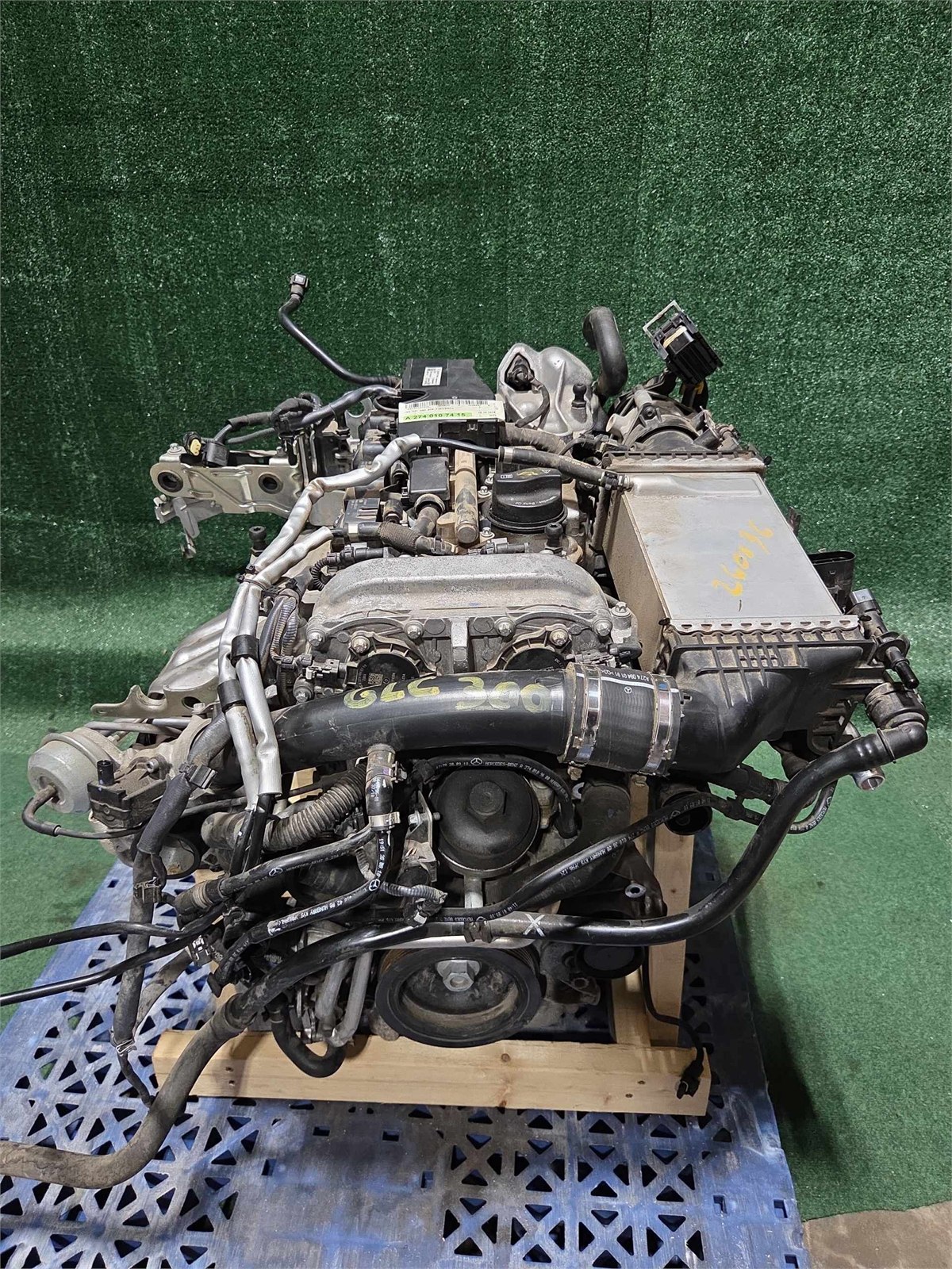 2016-2019 Mercedes Benz Glc 300 Otto Engine Assembly 49k Mls Oem A2740107415