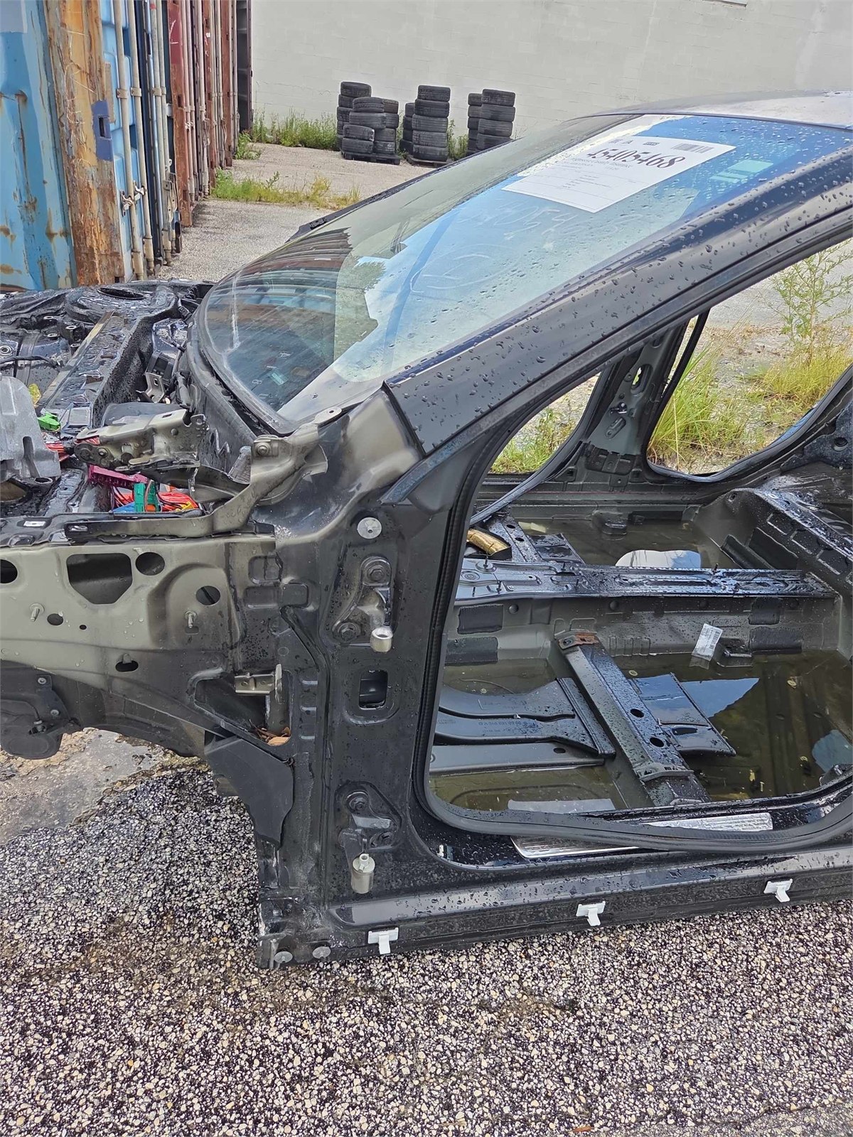14-2019 Mercedes Cla 250 Left A-pillar Black-696 Oem A1176370120 / A1176300100