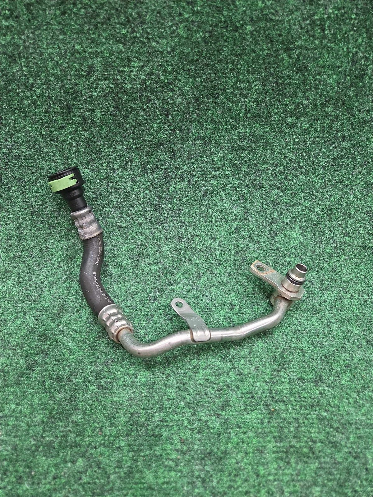 2016-2018 Audi A7 Quattro Oil Cooler Pressure Return Line 146k Ml Oem 4h0317817m