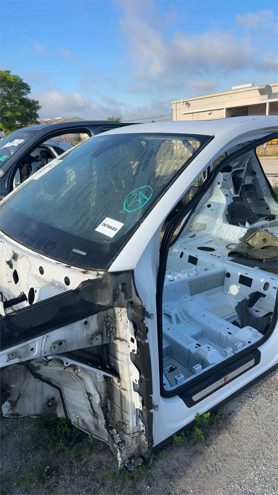 2018-2020 Audi Sq5 Left A Pillar Body Frame Ibis White T9t9 Oem 80a809201