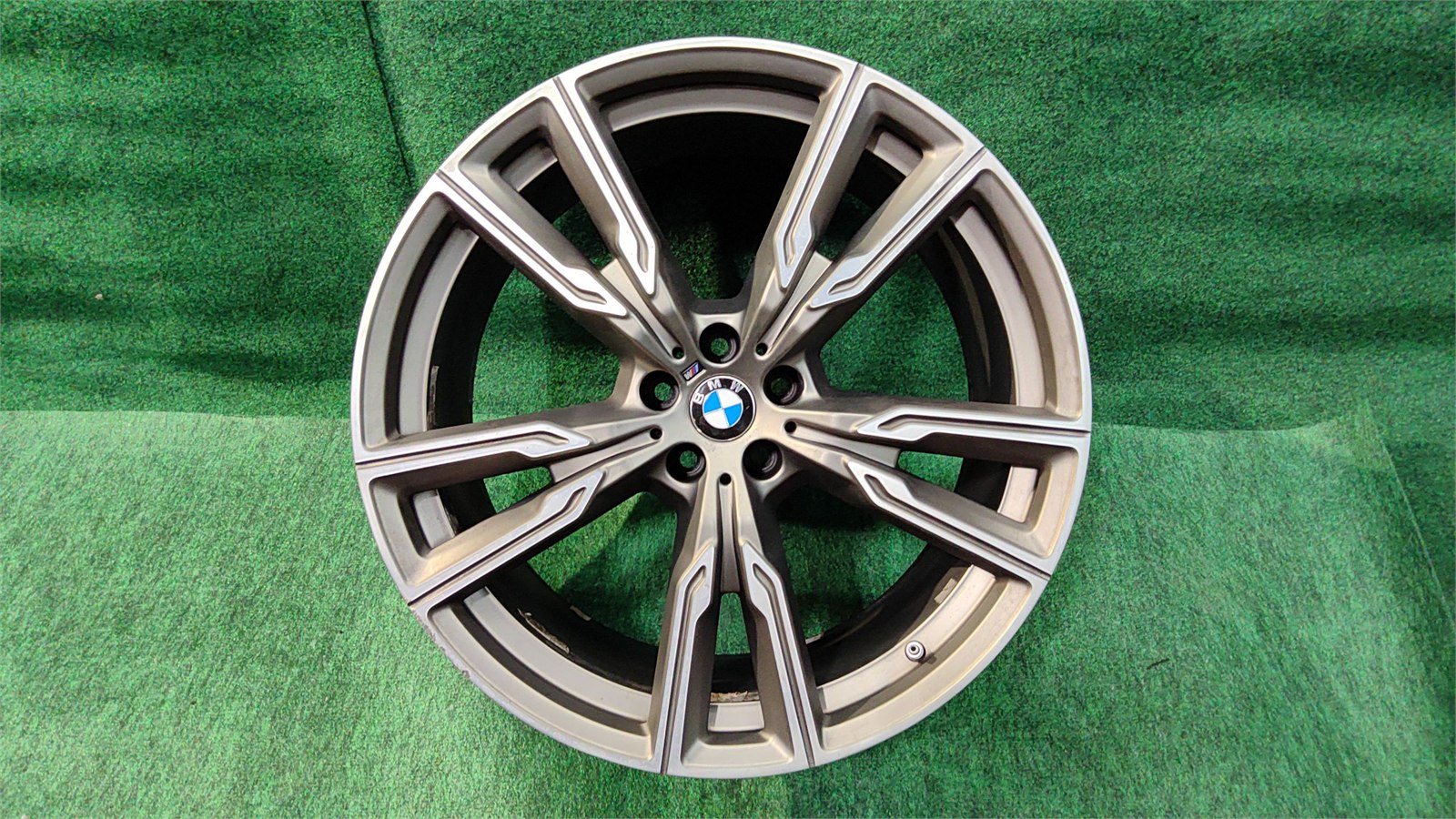 Disc Wheel Light Alloy Cerium Grey 22x10 1/2 H2 Oem 36118072002 36118072003