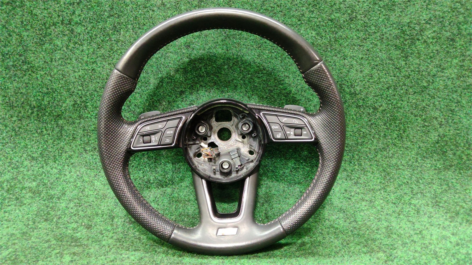 2018-2019 Audi A5 Sportback Steering Wheel Black Oem 8w0419091da 8w0419502f