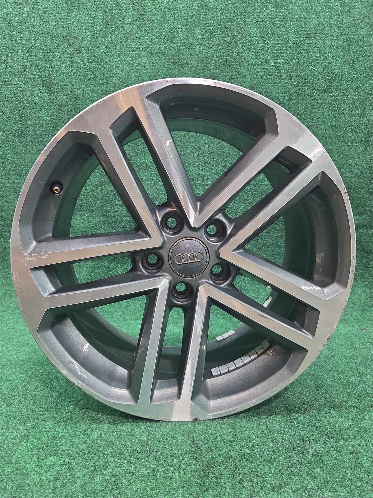 Wheel Audi A3 Quattro 5-double Spoke 8jx18h2 Oem 8v0601025dg