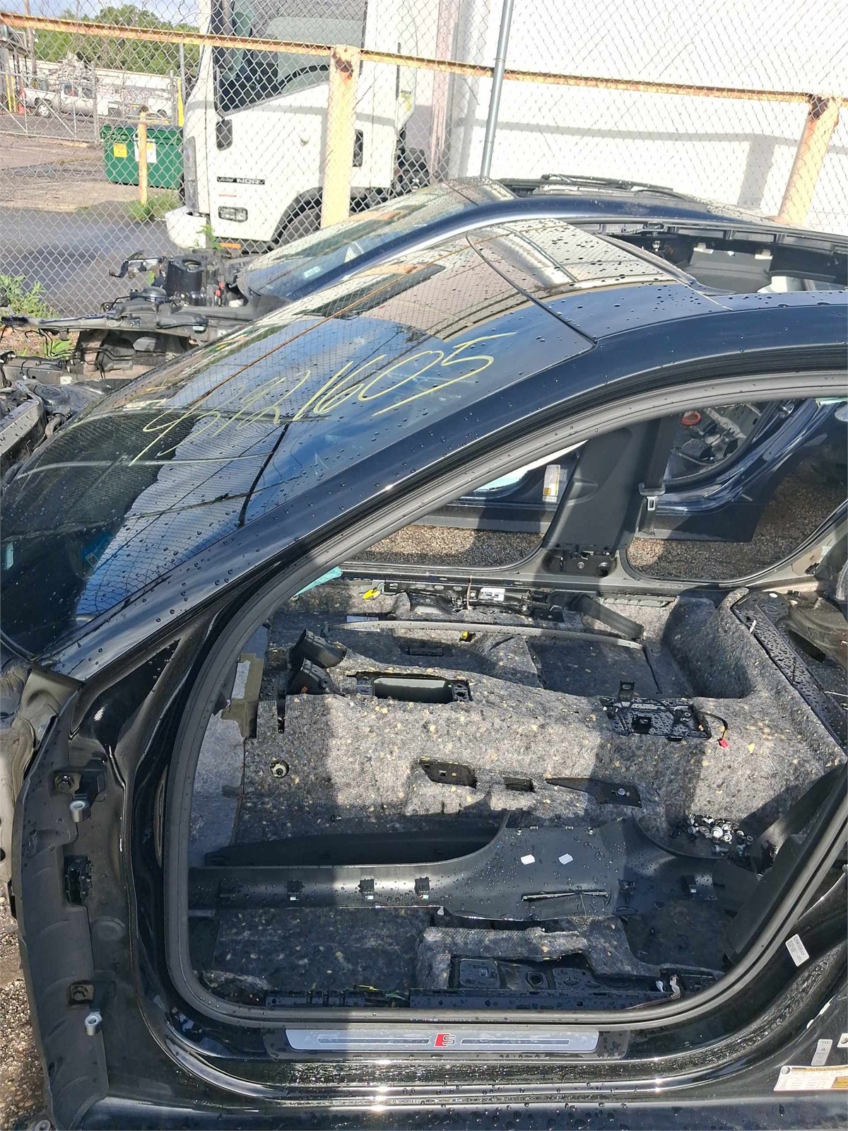 2015-2020 Audi A3 Quattro Body A Pillar Panel Left Mythos Black Oem 8v5809839
