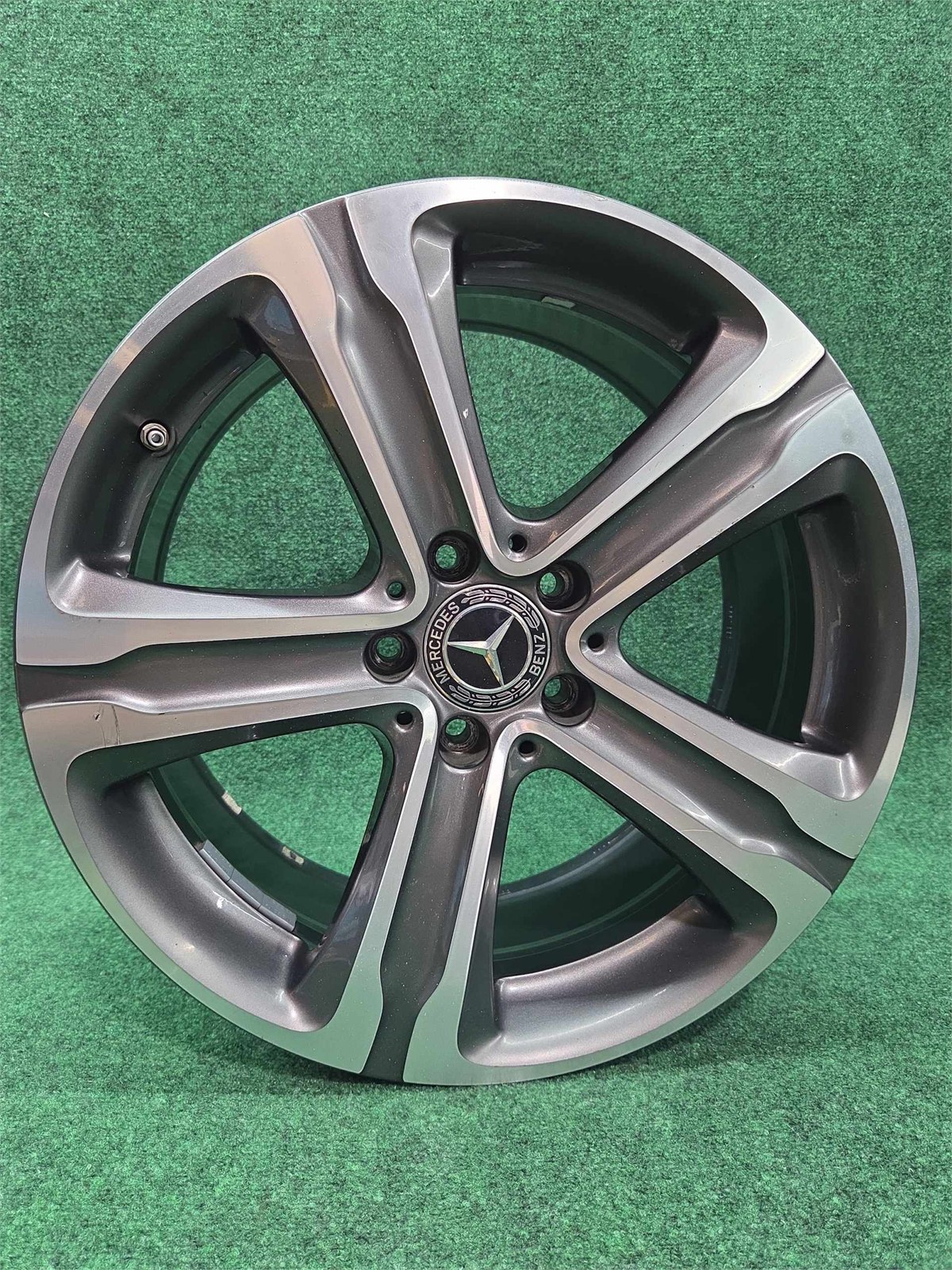 Wheel Mercedes Benz 5-spoke 8jx18 H2 Et 38 Oem A2534010700