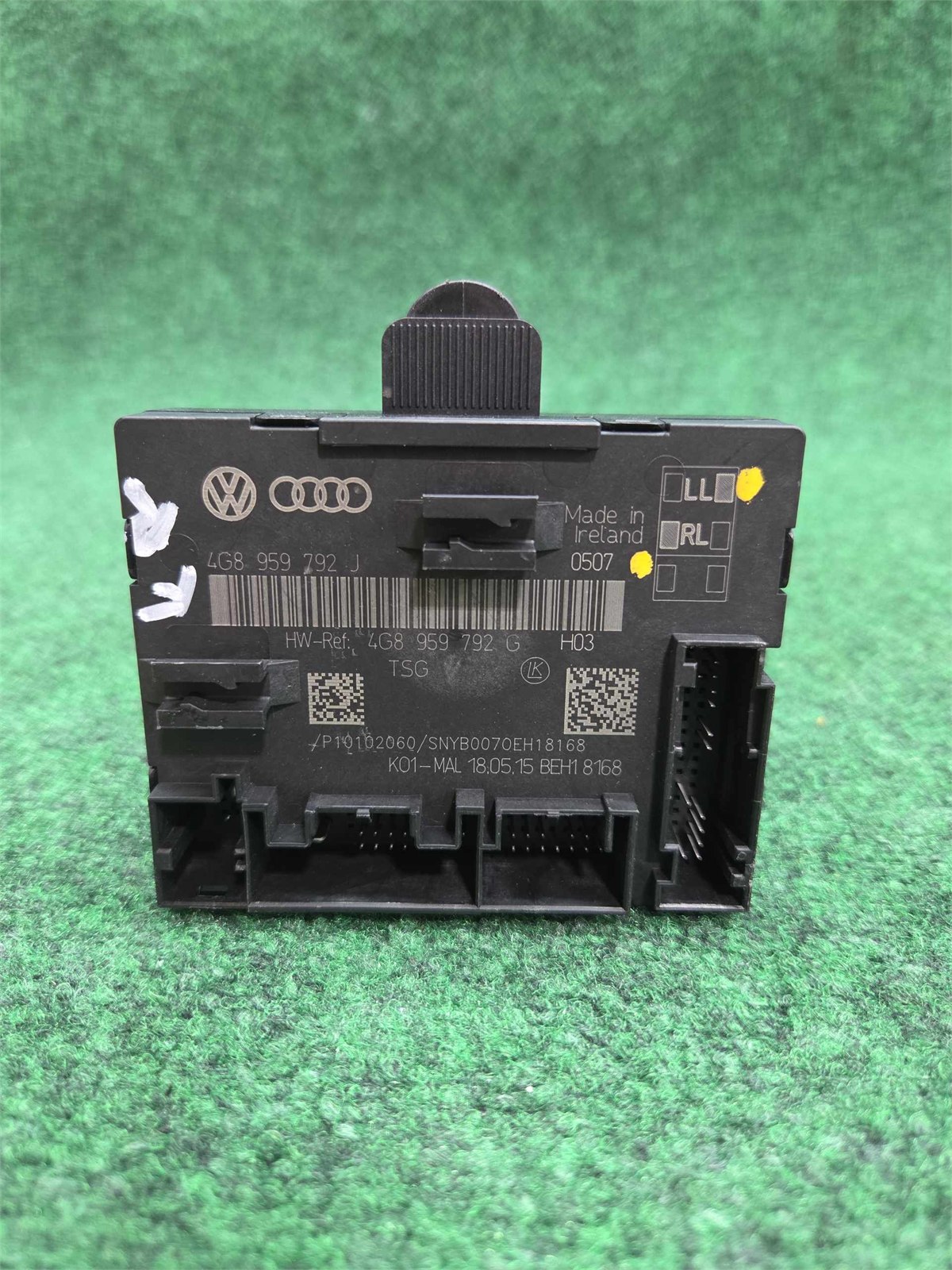 2016-2018 Audi A7 Quattro Right Front Door Control Unit Oem 4g8959792h
