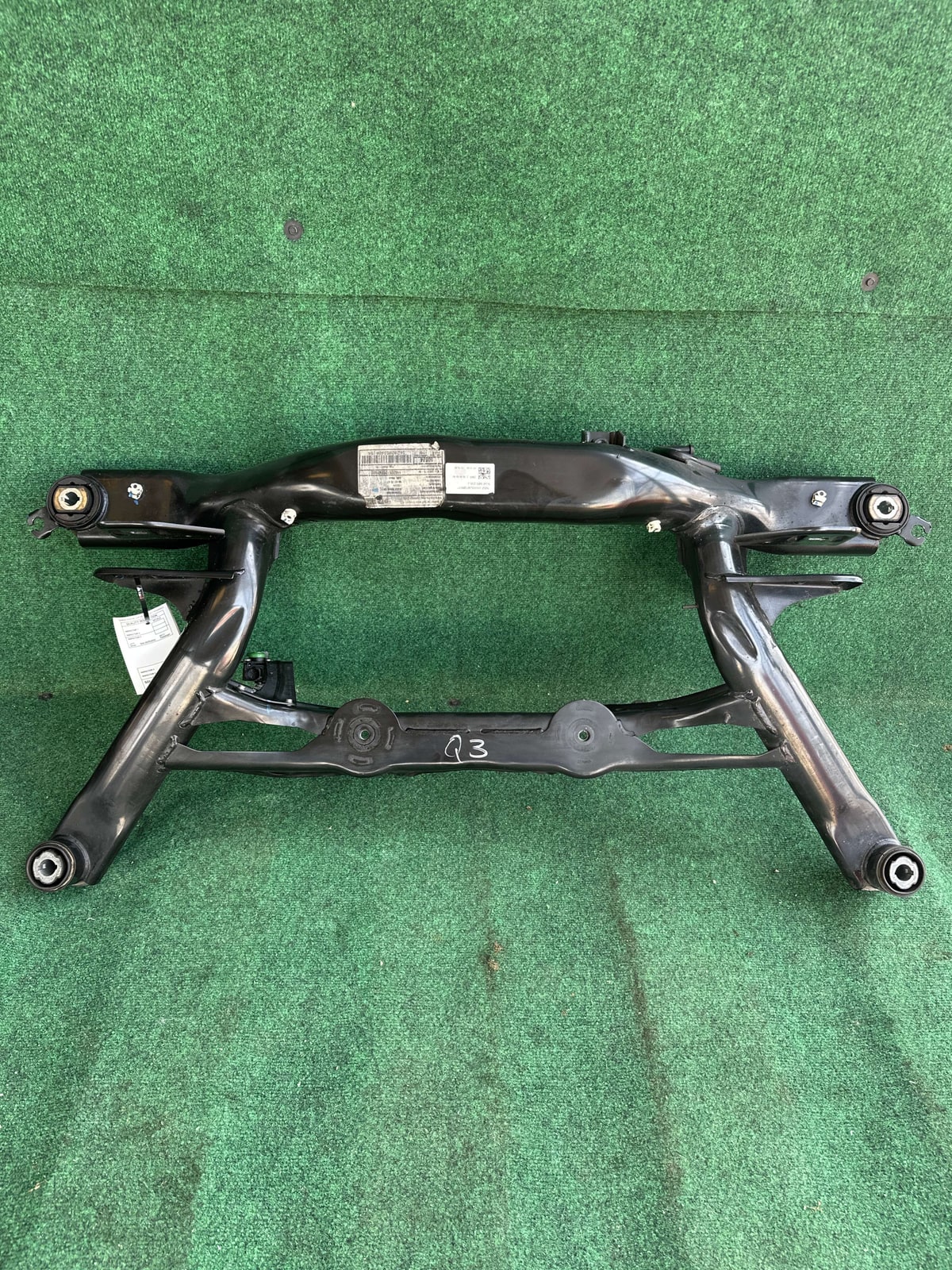 2019-2023 Audi Q3 Quattro Rear Suspension Crossmember 60k Mls Oem 5q0505235j