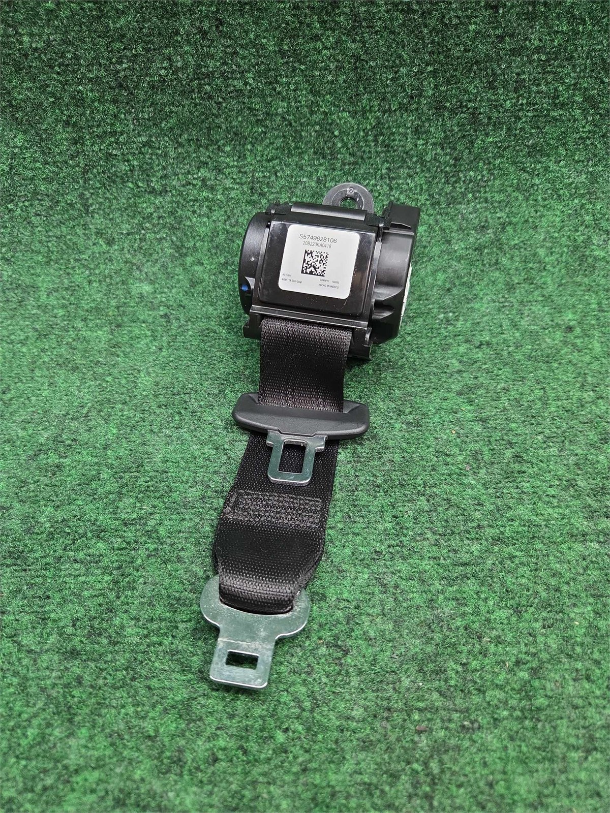 2019-2025 Bmw 330i Rear Center Seat Belt Retractor Oem 72117496281