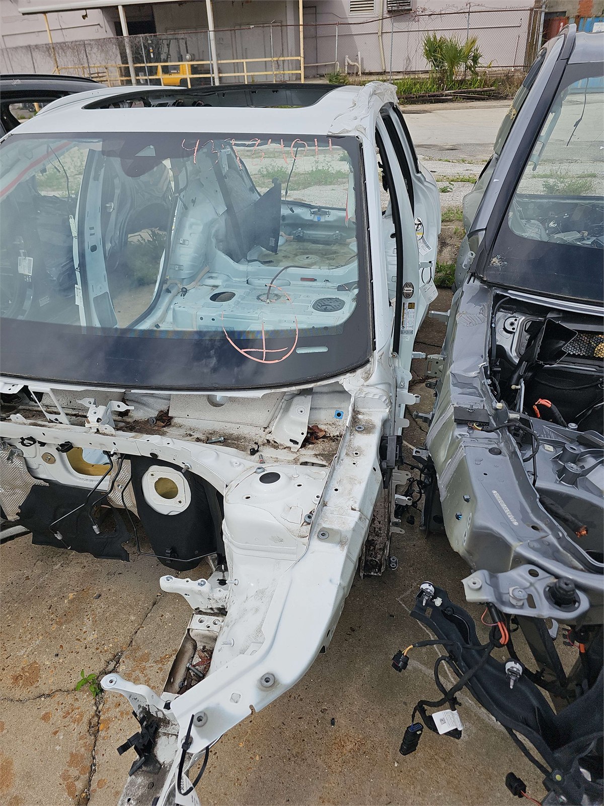 2019-2025 Audi Q3 A Pillar Body Left Glacier White 2y2y Lh Oem 83a810283b