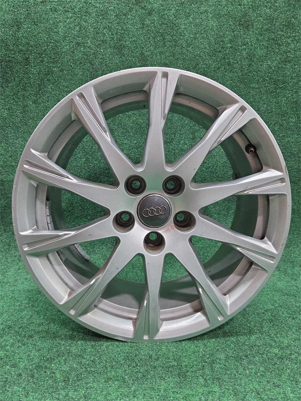 Audi Wheel Aluminum Rim 7.5jx17 H2 10 Spoke Oem 8w0601025c