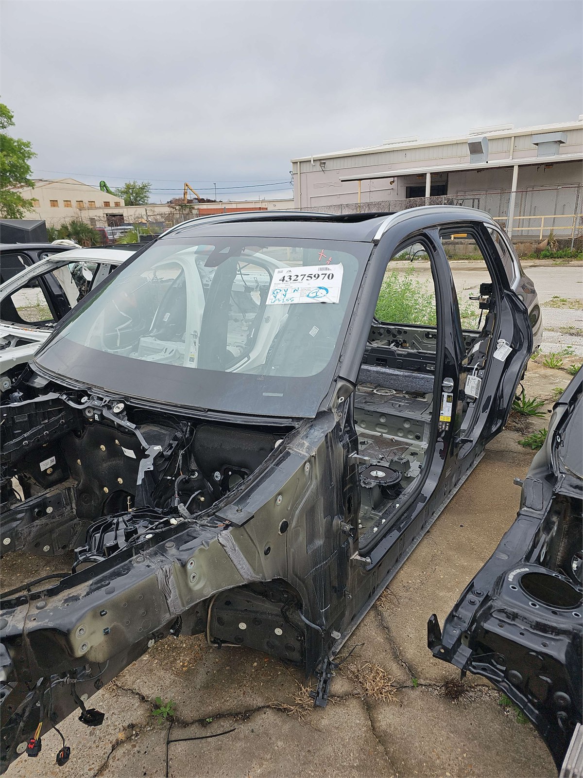2019-2023 Bmw X5 A Pillar Body Frame Left Black Sapphire 475 Oem 41007955059