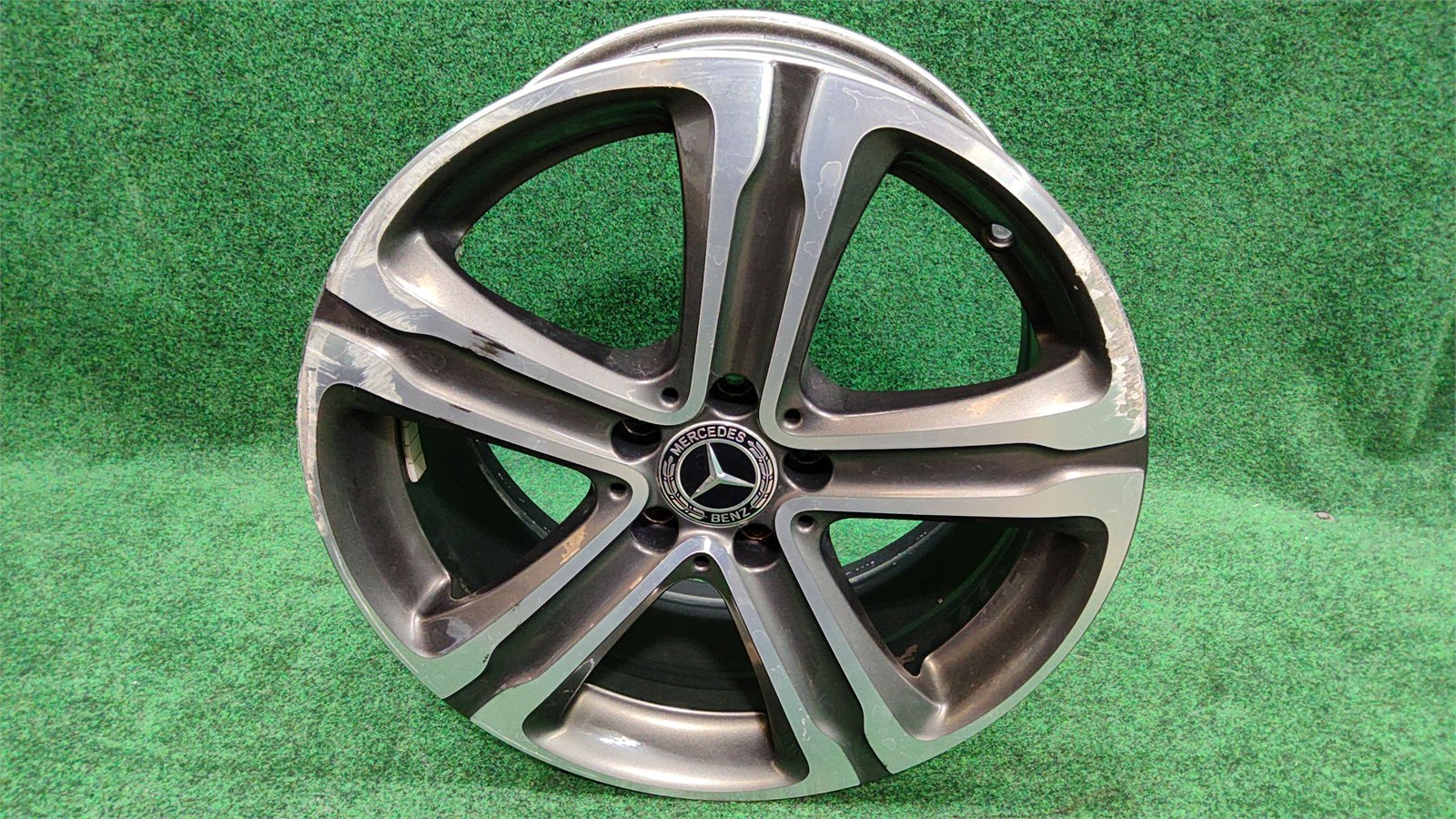 Wheel Mercedes Benz Glc 300 5 Spoke 8jx18 Oem A2534010700