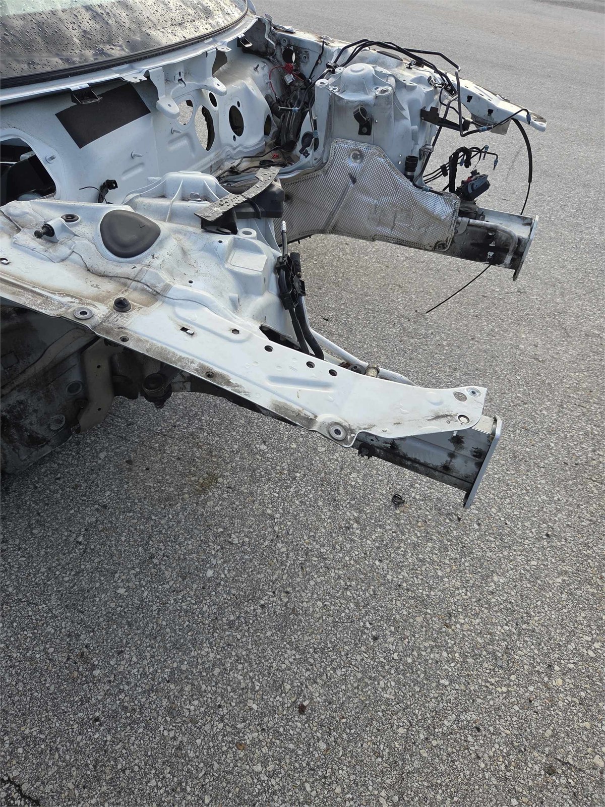 2016-2018 Audi A7 Quattro Right Body Wheel Housing White 2y Oem 4g0805116tb