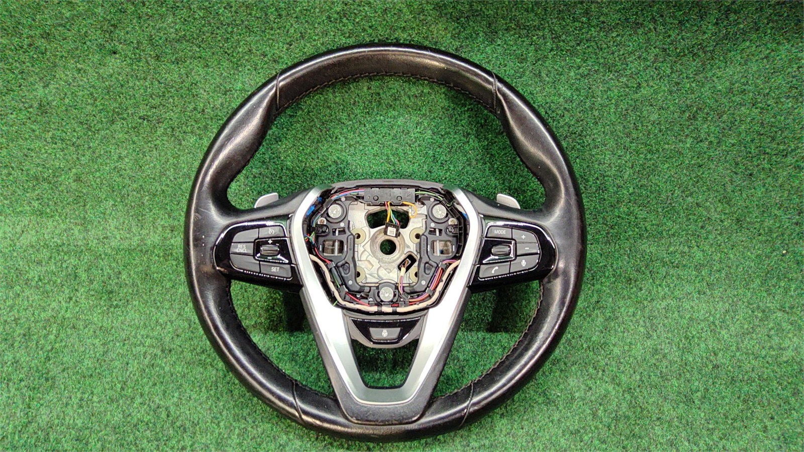 2017-2023 BMW 530i Leather Steering Wheel Heated OEM 32306866466 61319372496 32306866470