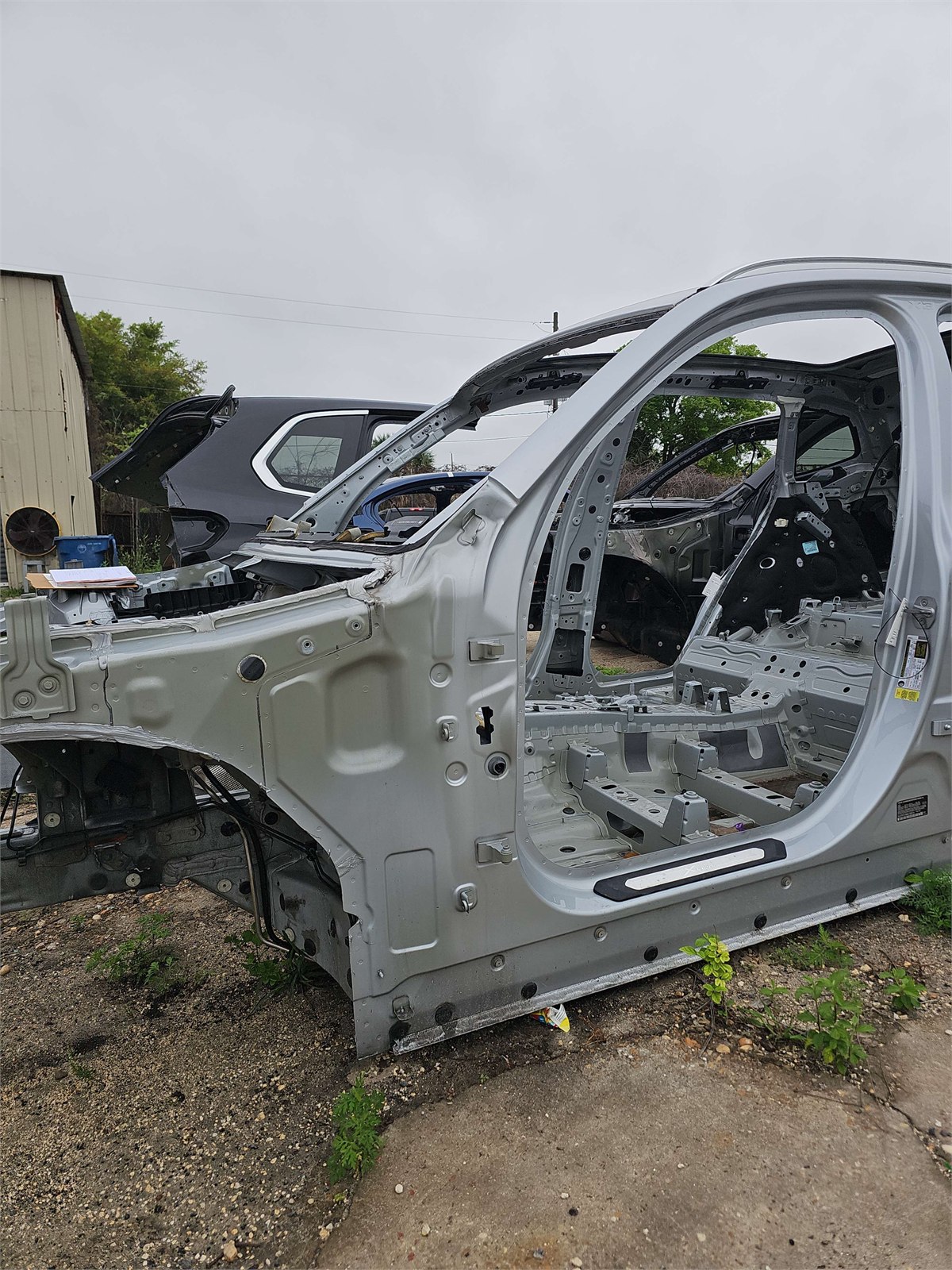 2018-2023 Bmw X3 A Pillar Body Frame Left Glacier Silver/a83 Oem 41007494061