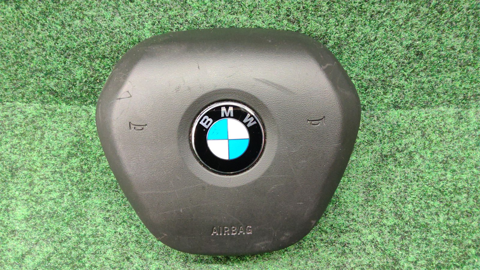 2018-2023 BMW X3 Air bag LH,(front), driver, wheel, flat top,2019,X3 SDRIVE30I,Utility,Black OEM 32307946621
