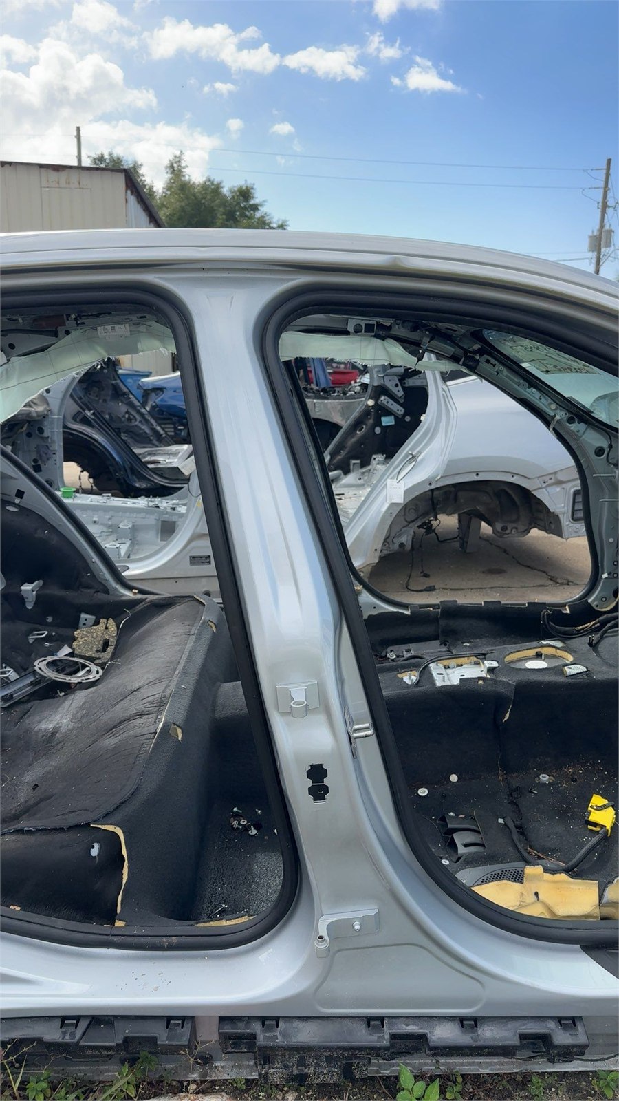 17 18 BMW 330I Center Pillar Right 14-2018 Bmw 330i Center Pillar Rh