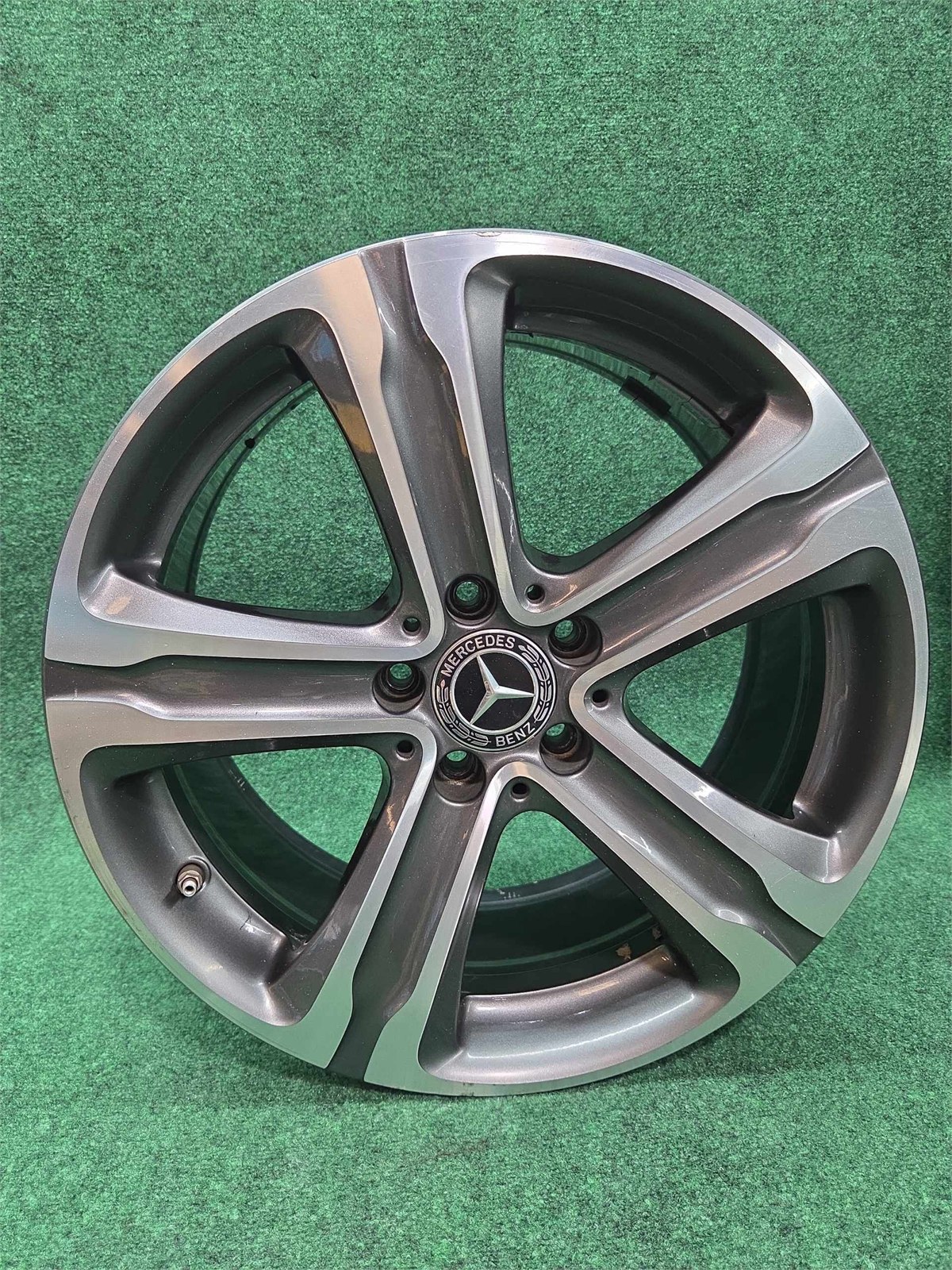 Wheel Mercedes Benz 5-spoke 8jx18 H2 Et 38 Oem A2534010700