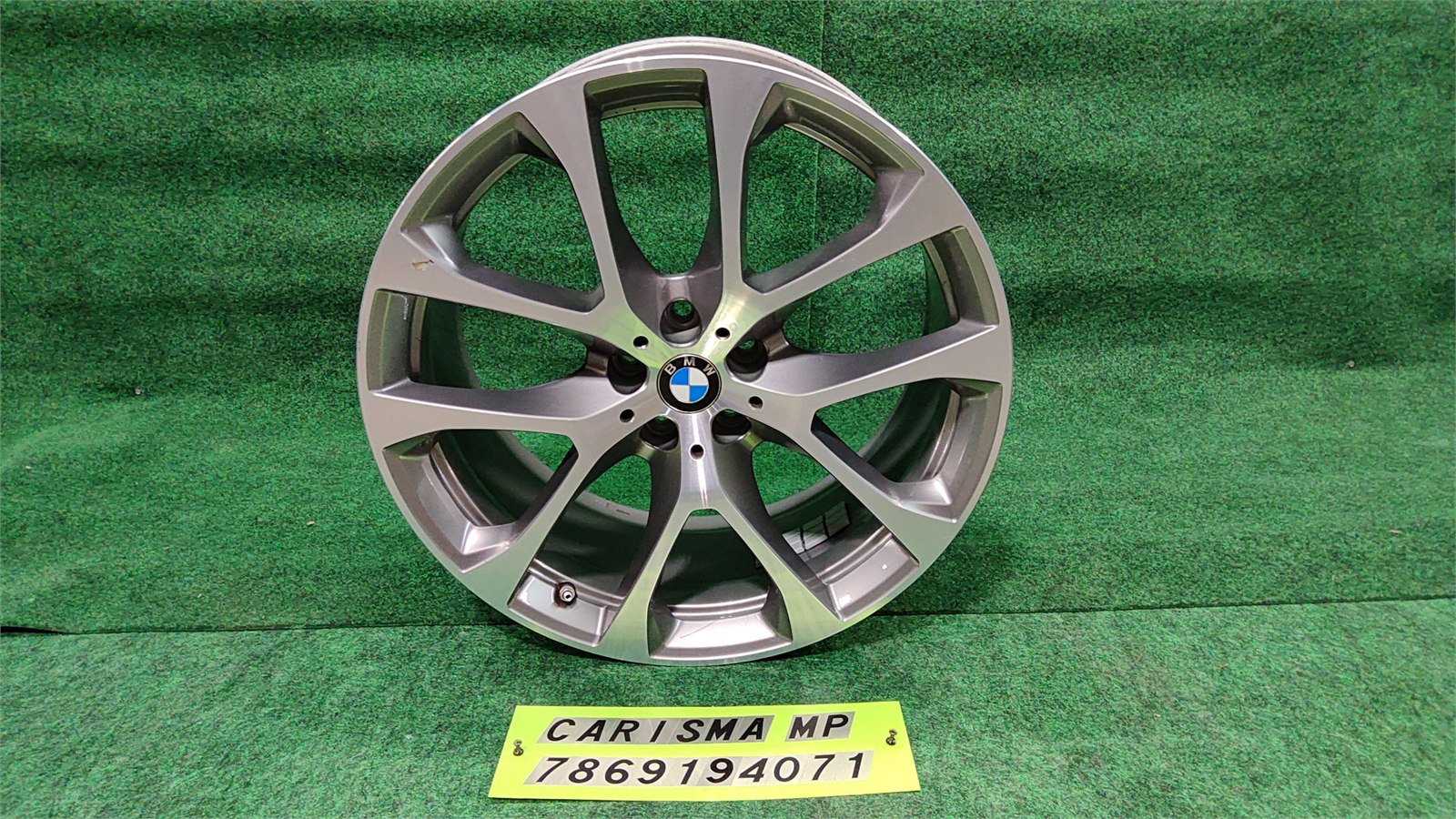 19 20 BMW X5 Wheel 20x10-1/2, 5 Y Spoke Design OEM 36116883758