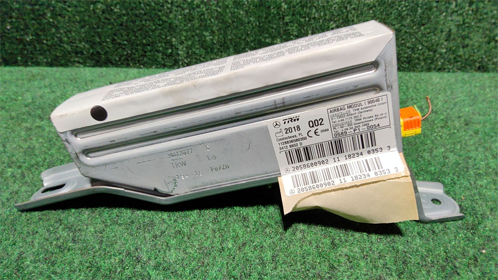 2014-2021 Mercedes Benz C300 Rear RH Seat Side Airbag OEM A2058600902