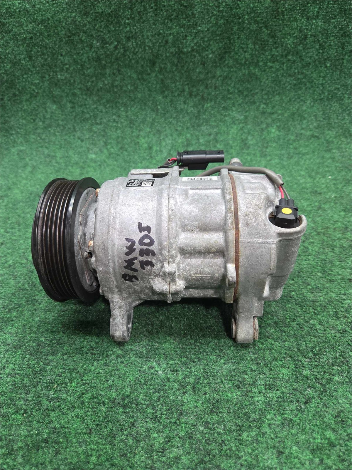 2019-2025 Bmw 330i A/c Compressor 78k Mls Oem 64526994082