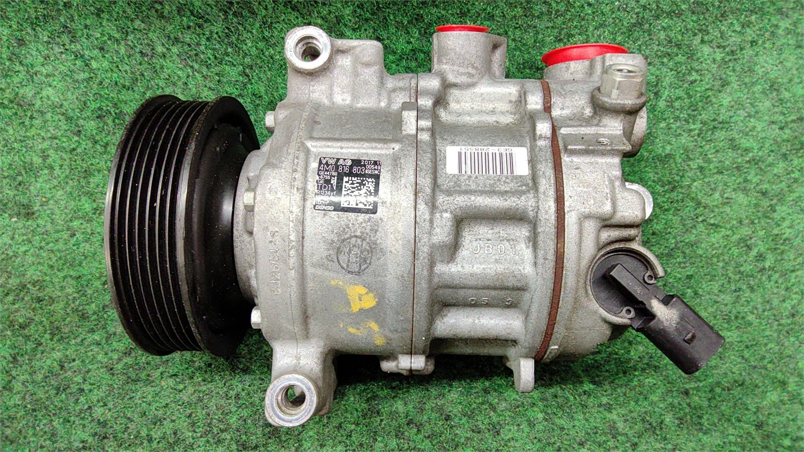 2018-2020 Audi A5 Sportback A/c Compressor Denso 80k Miles Oem 4m0816803