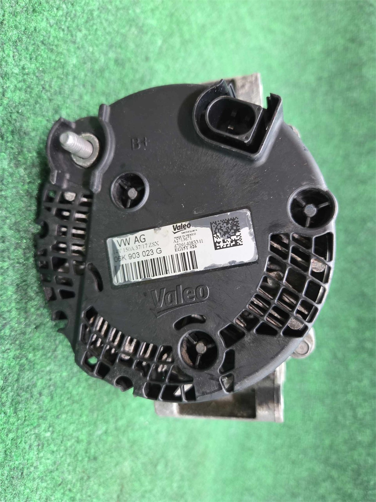 2017-2020 Audi A3 Quattro Alternator 150a 93k Mls Oem 06k903023g
