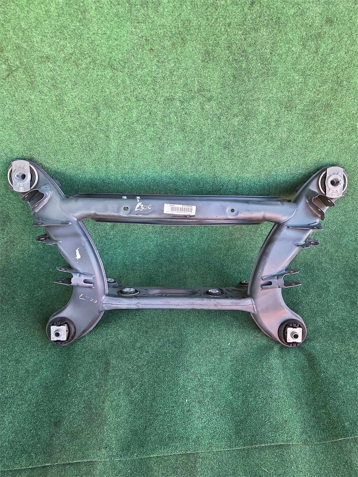 2016-2023 Mercedes Benz E300 Rear Crossmember Subframe Carrier 99K Mls OEM A2133505203